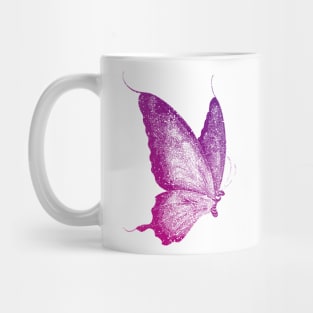 Purple Butterfly Mug